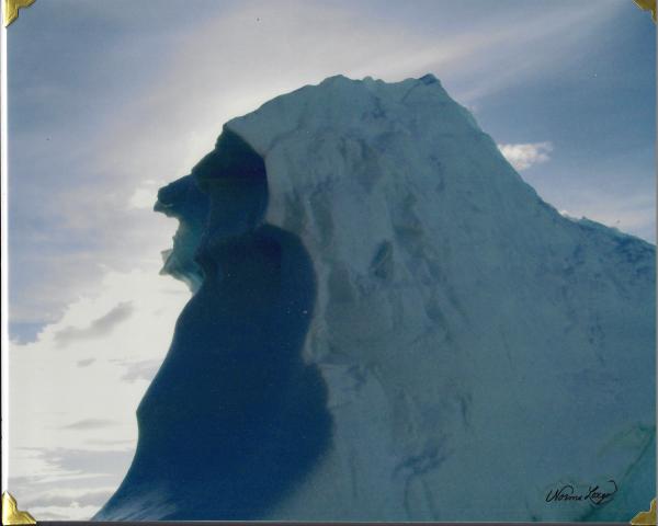 "Old Man" Iceberg 8x10 by Norma Longo
