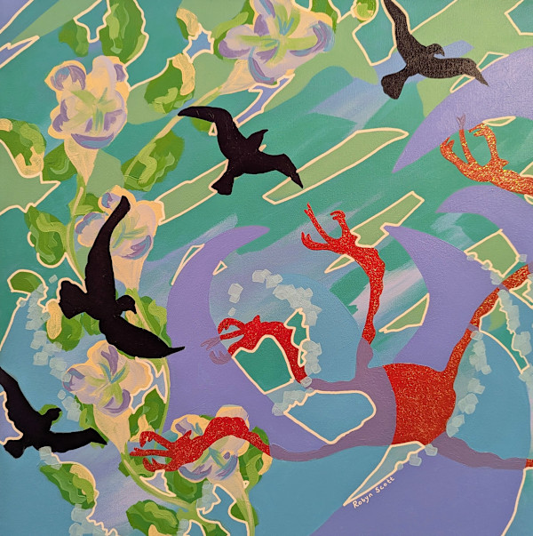 Petunias and the Hydra by Robyn Scott