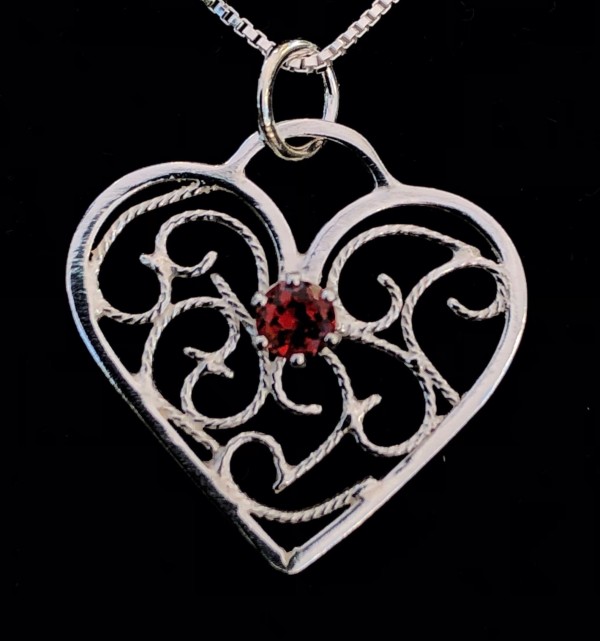 Heart Necklace by Bonnie Toney