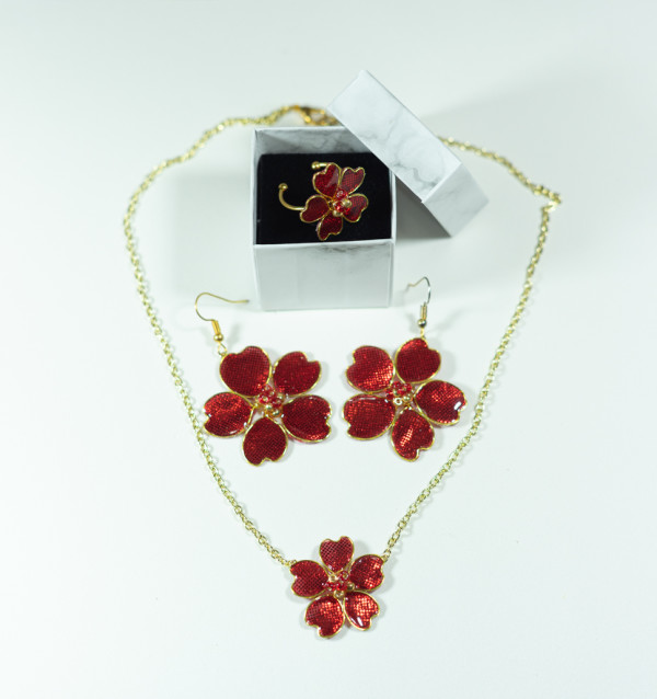 Necklace & Earrings by Sheridan Watkins