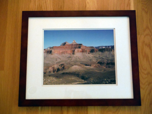 Zoroaster Temple I (brown frame) by Norma Longo