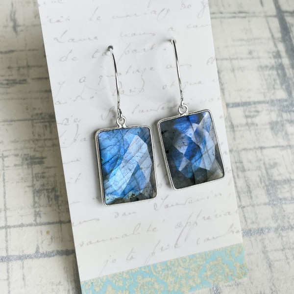 Square Earrings by Kayte Price