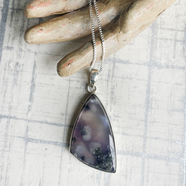 purple quartz necklace by Kayte Price