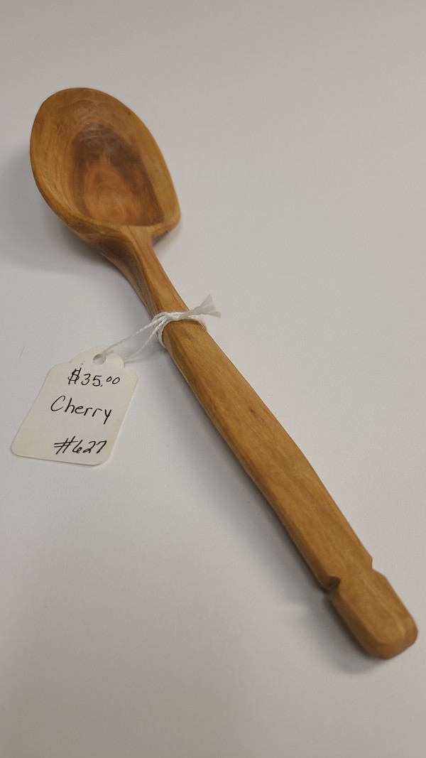 Cherry Wood Spoon #627 by Tad Kepley