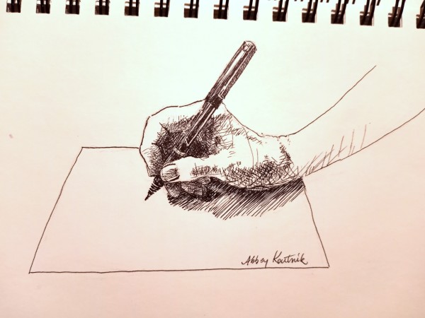 CAA Drawing-a-Day Challenge - Favorite Drawing Utensil