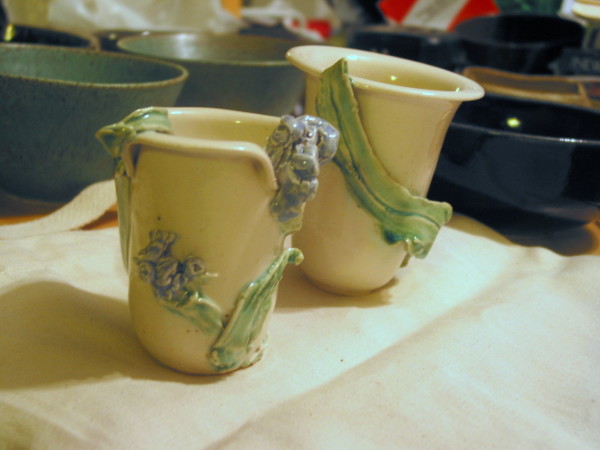 Leaf Vases - Set of Two