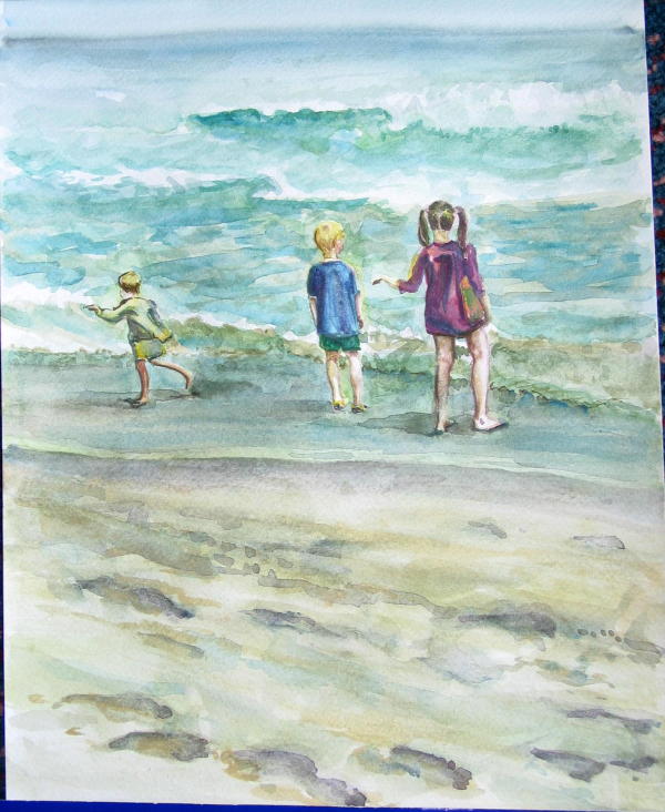 Children in Surf