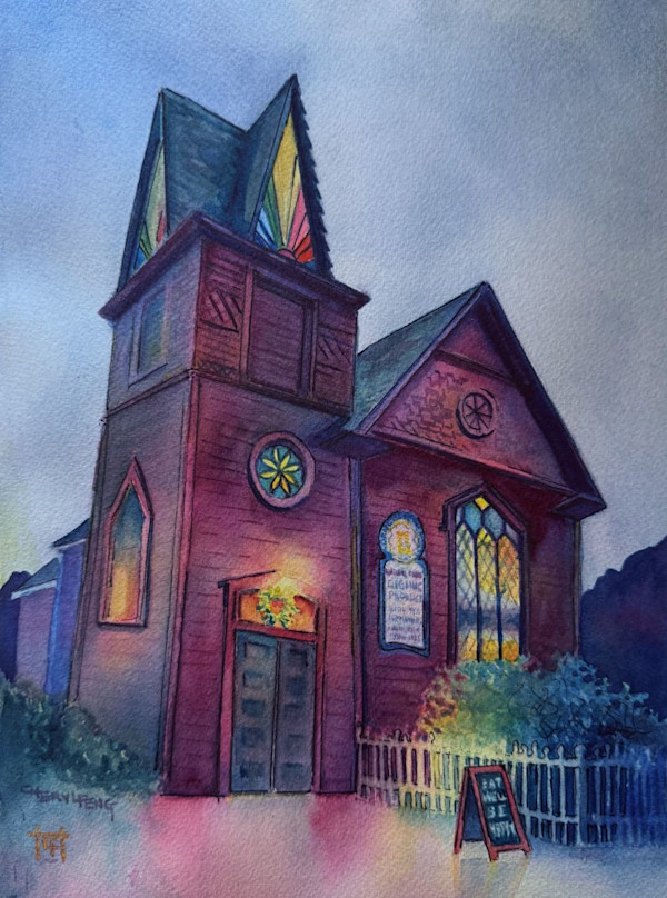 Corners in the Mist by Cheryl Feng