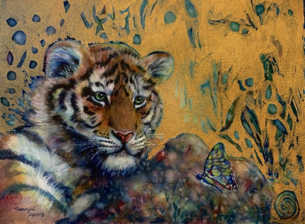 The Cub and the Butterfly by Cheryl Feng