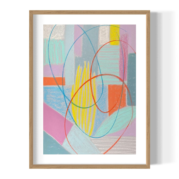 Jeu de Patience no. 1 (framed) by Anne Sanger