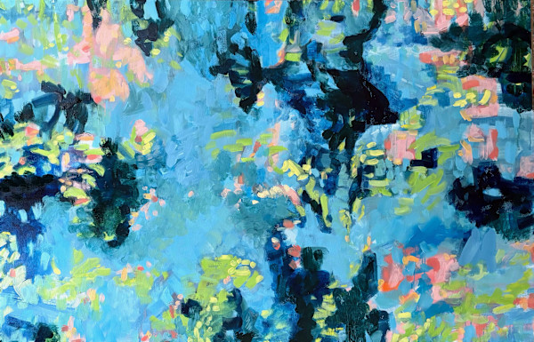 Summer Garden Landscape by Anne Sanger