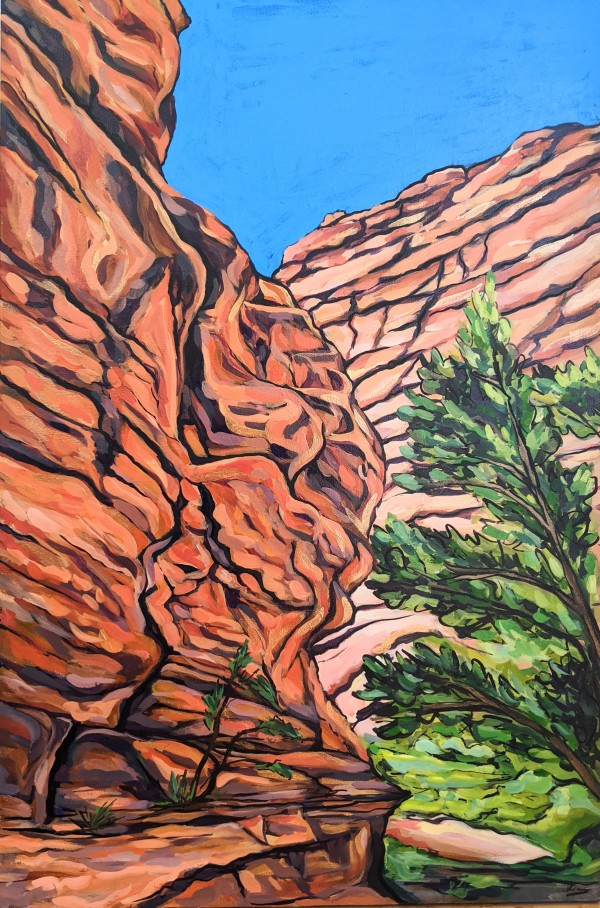 Hunter Canyon - Moab, Utah by Sonya Kleshik