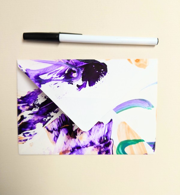 Handpainted & Handcrafted Envelope by Sonya Kleshik