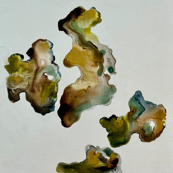 Sitka Bark In Ink I by Shobha Jetmalani