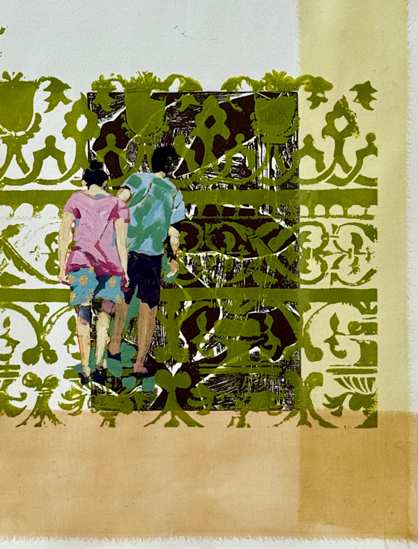 Walking In Beauty I by Shobha Jetmalani