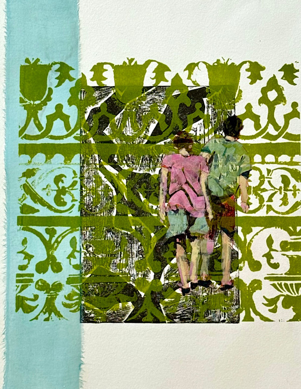 Walking In Beauty II by Shobha Jetmalani