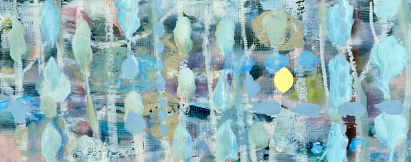 Blue and Gold by Shobha Jetmalani