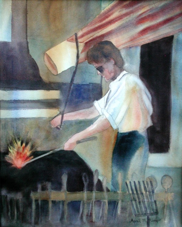 The Blacksmith by April Rimpo