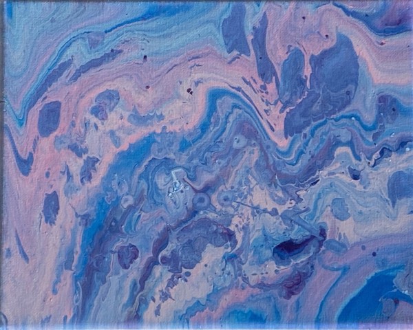 Purple Sea 2/3 by Jenni Baxter