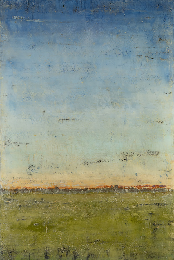 Ume ni notte (Horseback) by Bernard Weston