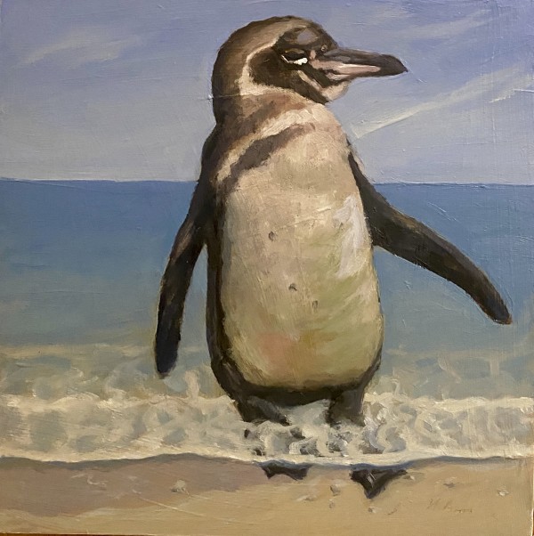 Penguin on the Beach