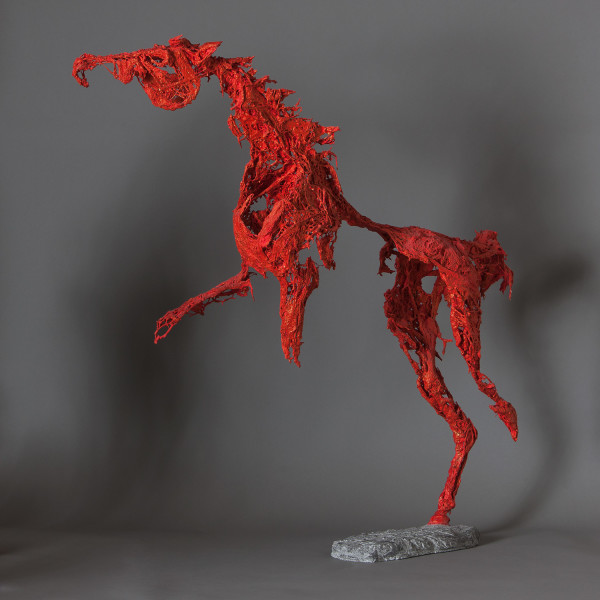 A Red Horse Appeared by Melanie Deegan