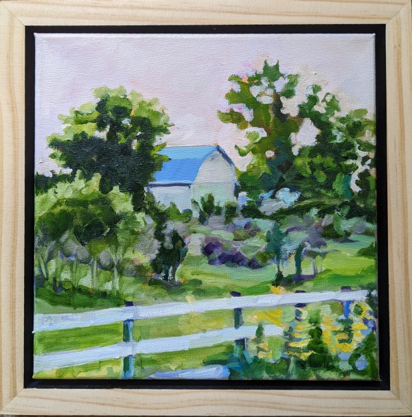 Blue Barn by Rachel Catlett