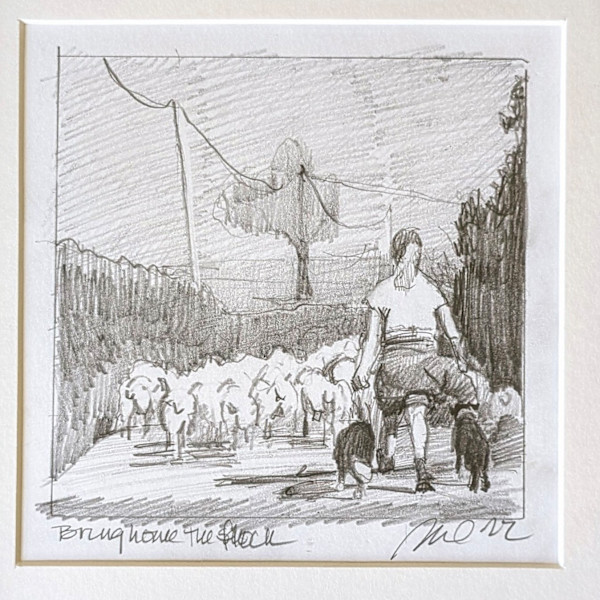 Bringing Home the Flock by Rachel Catlett