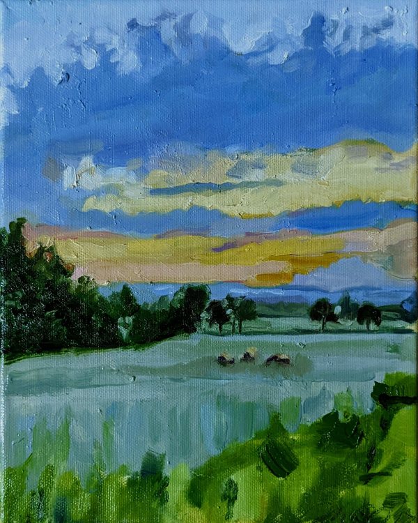 Pastured #1 Two Nickles Farm PA by Rachel Catlett