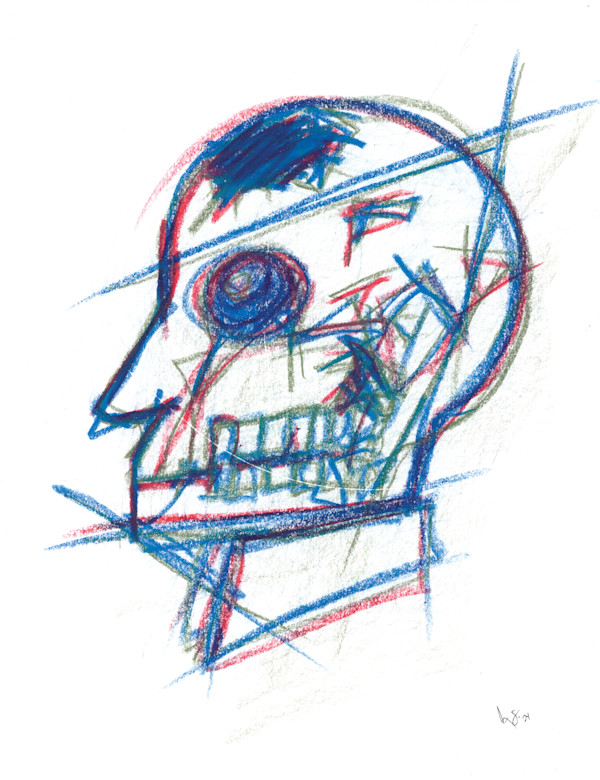 Background figure from George Grosz’s “The Possessed Forester’s Assistant” (1918) by Jonathan Canady