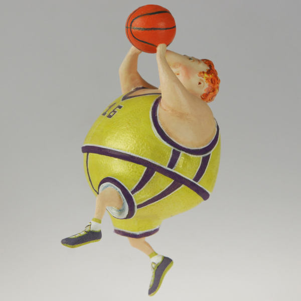 Basketball player by Ima Naroditskaya