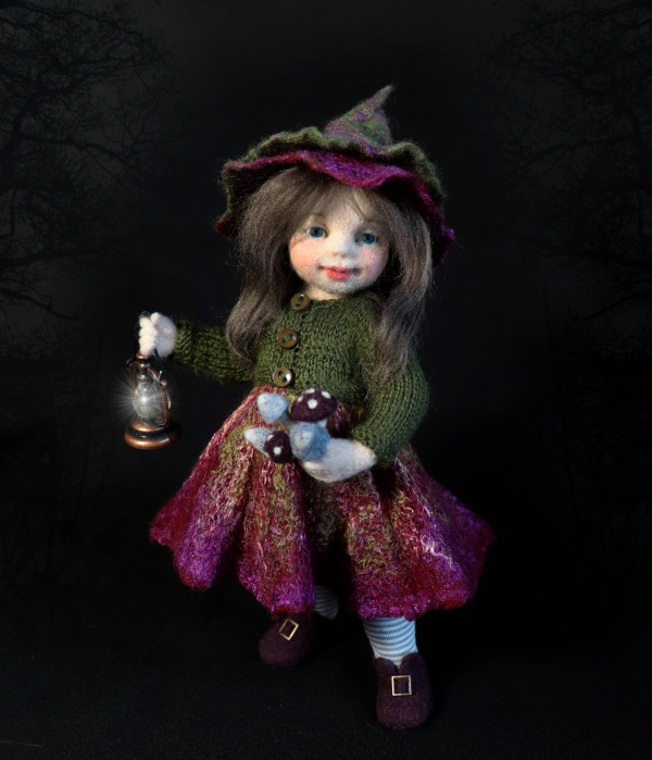 Witch Morticia by Anna Potapova