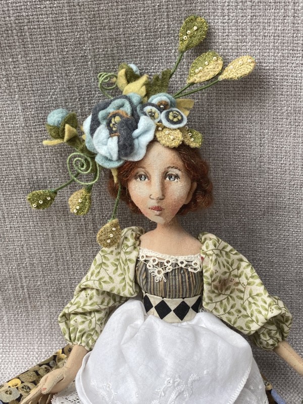 La Demoiselle de Fleur by Christine Shively Benjamin