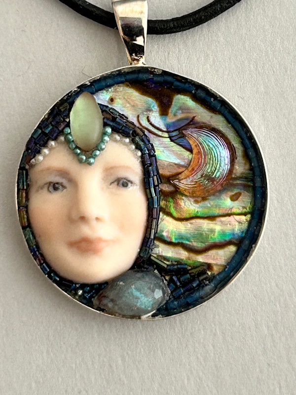 Moonlight Pendant necklace by Stephanie Blythe