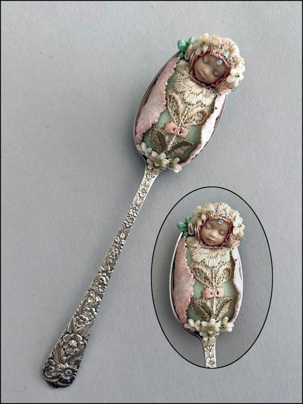 Fleur Sterling Silver Spoon Baby by Stephanie Blythe