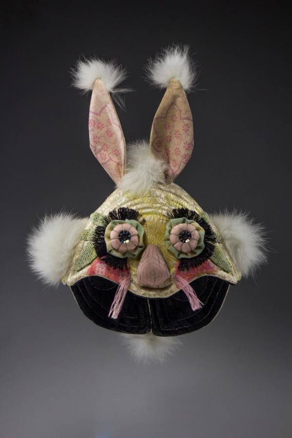 Rabbit Story Hat© OOAK by Leslie O'Leary