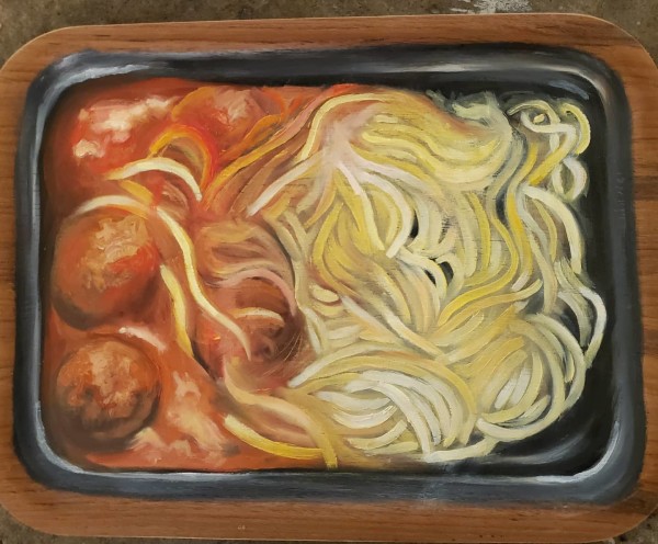 Spaghetti and Meatballs by Barbara Pollak-Lewis 