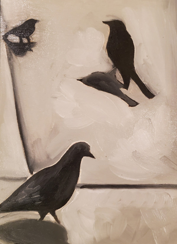 Bird Party by Barbara Pollak-Lewis 