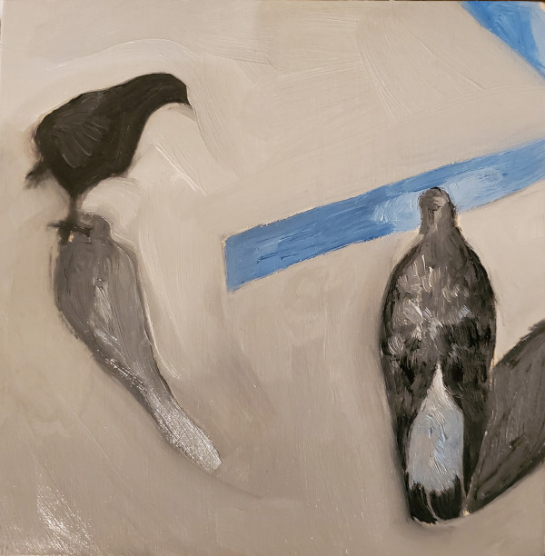 Pigeons1 by Barbara Pollak-Lewis 