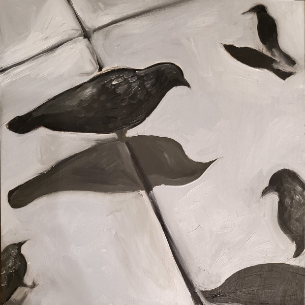Birds A by Barbara Pollak-Lewis 