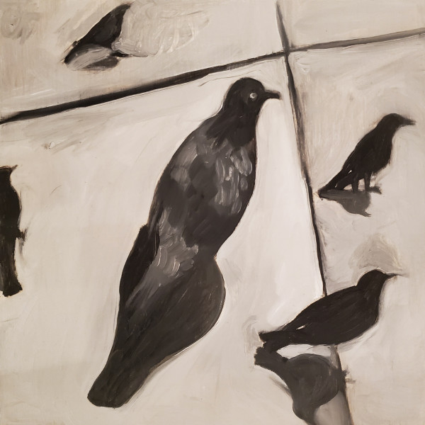 Birds E by Barbara Pollak-Lewis 