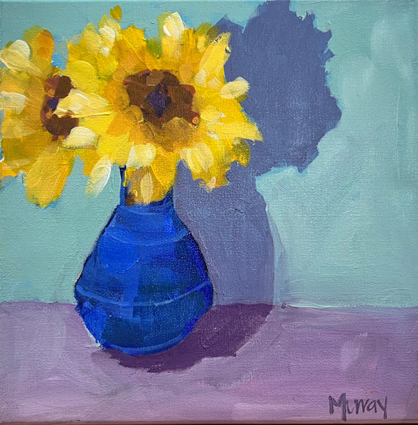Sunflower Shadows by Beth Murray