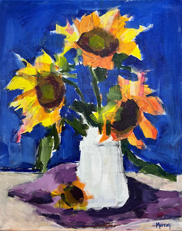Sunflowers on My Table by Beth Murray