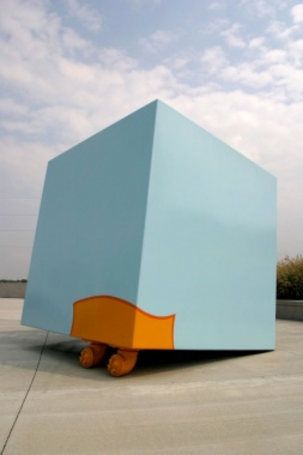 Blue Cube by Justin Stewart, Michael Todd