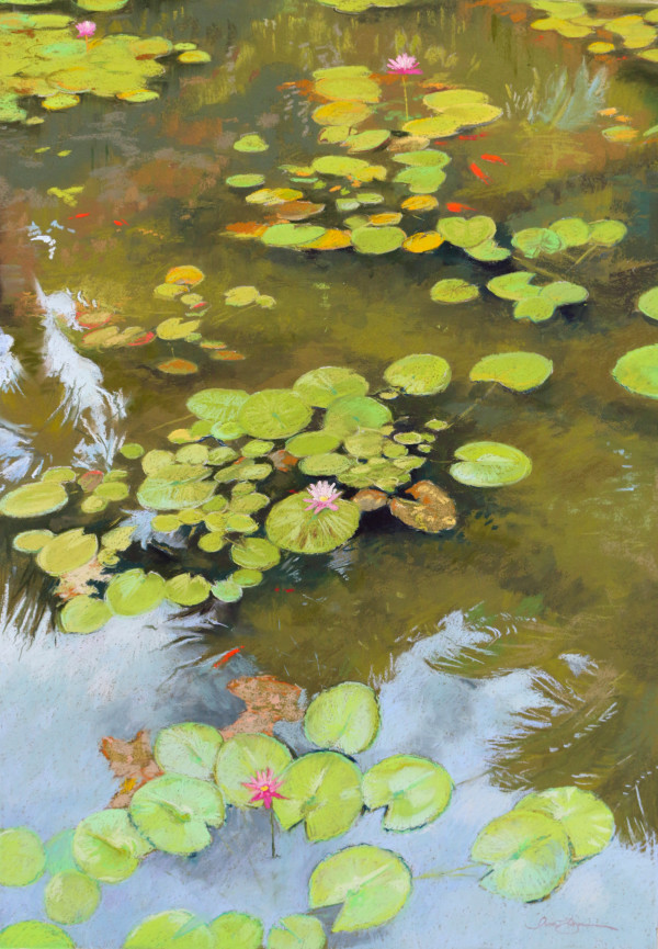 Lotus Reflections by Lisa Gleim