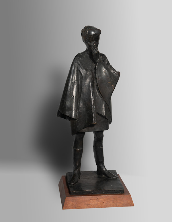 Mod Girl with Glasses by Sigmund Abeles, Image 2.
