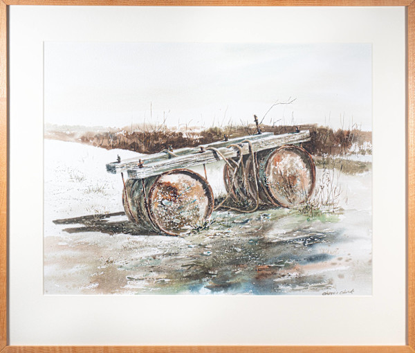 Dredge Floats by Chevis Clark, Image 2.