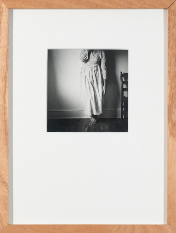 Untitled (white dress) by Barbara Solomon