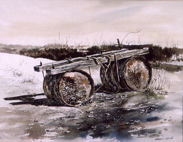 Dredge Floats by Chevis Clark