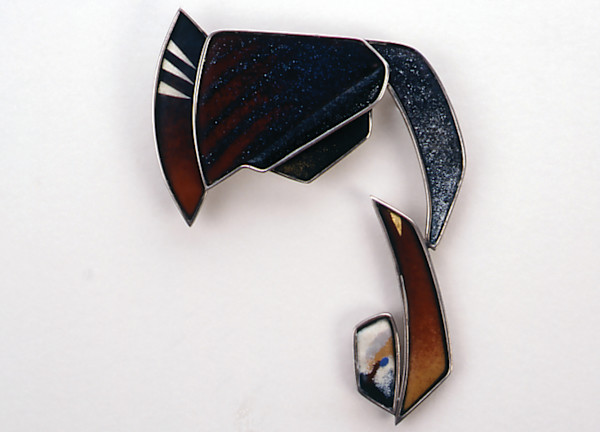 Brooch from the "Dembones" Series by Susan B. Willis